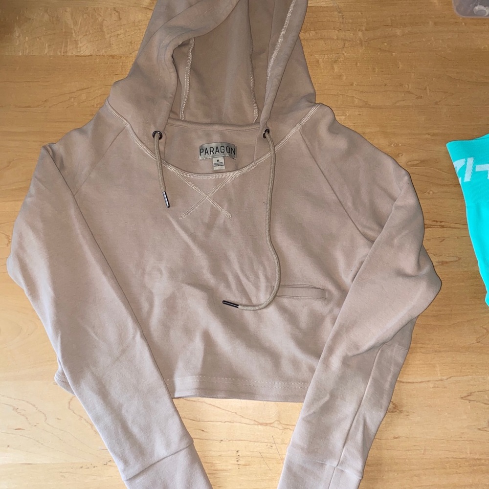 Paragon cropped hoodie